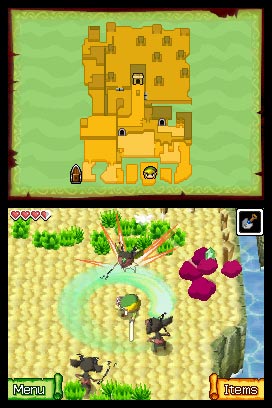 Legend of Zelda Phantom Hourglass screenshot1