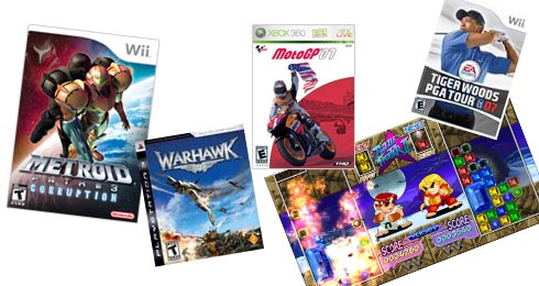 End of august 2007 video game releases