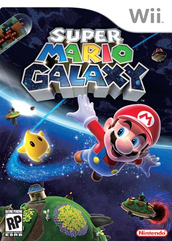 Super Mario Galaxy Box Art