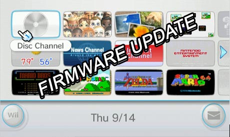 Wii Firmware Update