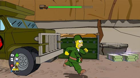 The Simpsons Game Medal of Homer