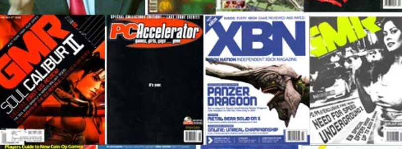 12 Best Game Magazine Covers… for me to poop on!