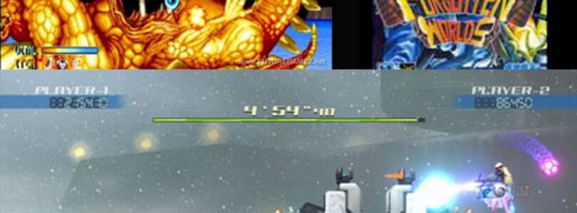 Shit…Thats it… Forgotten Worlds!