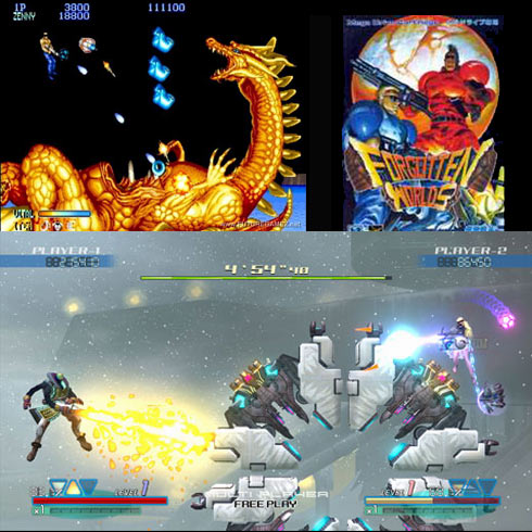 Omega Five is like Forgotten worlds