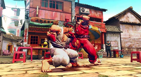Street Fighter IV Playable