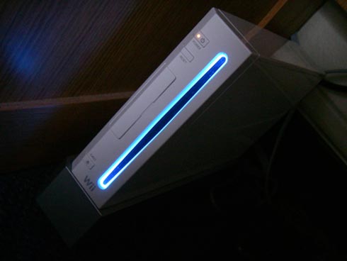 Wii Blue Glow