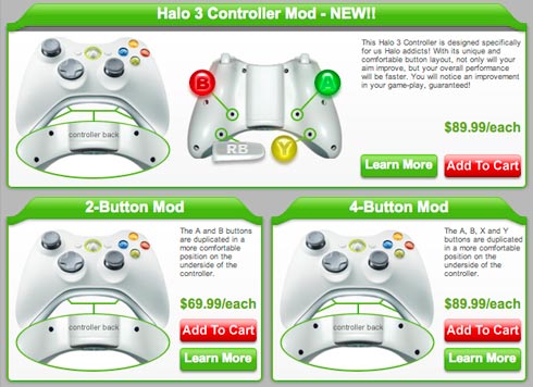 Halo 3 Controller Mods