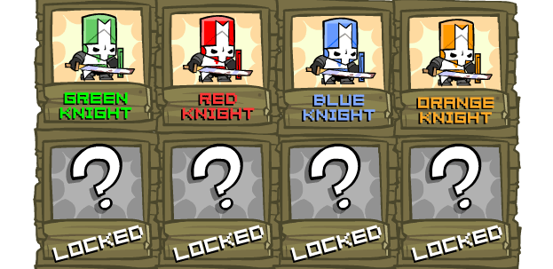 Castle Crashers Characters