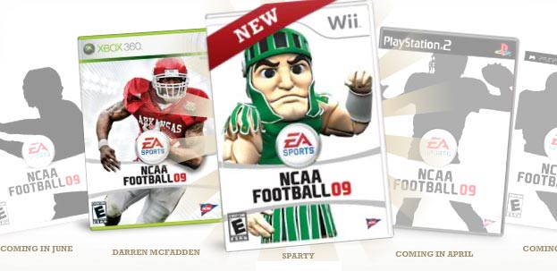 NCAA Football 09 wii