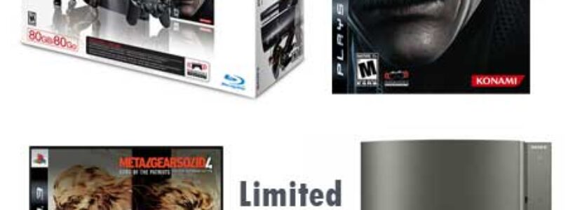 Metal Gear Solid 4 Playstation 3 Bundles