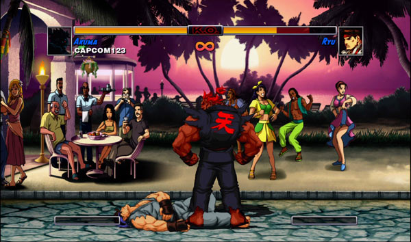 Street Fighter HD Remix Update: HD Akuma Screens
