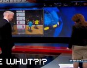 Anderson Cooper on Wii Fit, literally…