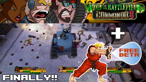 Street fighter HD Beta commando 3