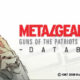 Metal Gear Solid Database Hitting PSN Today…FREE