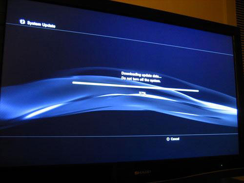 firmware update for the PS3