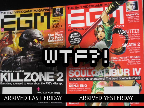 egm, magazine, late