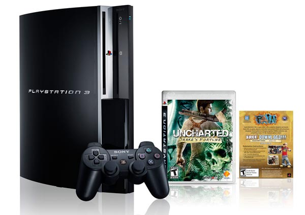 160 GB “Uncharted” PS3 Bundle