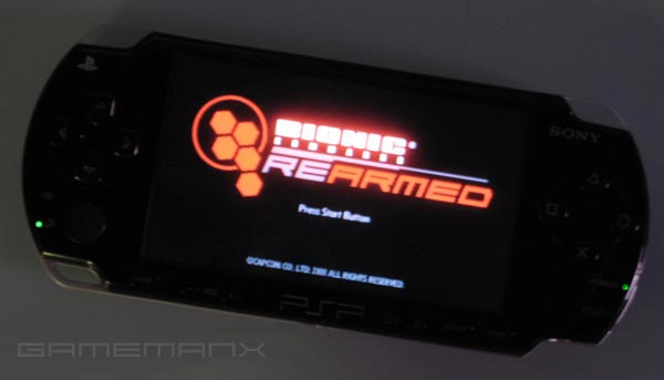 Bionic Commando Rearmed PSP Remote play
