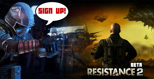 Resistance 2 BETA Signups