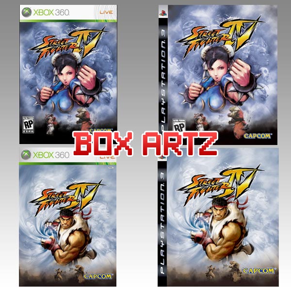 box art Street Fighter IV