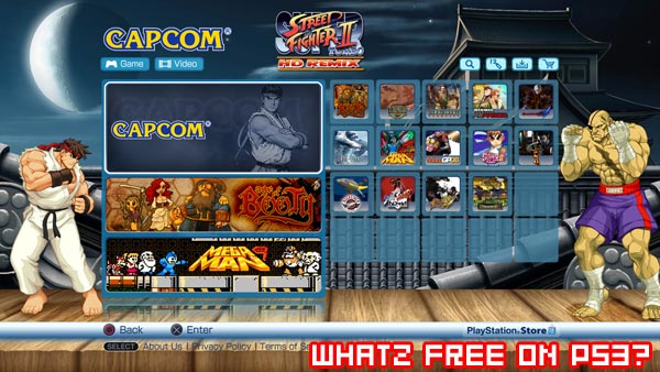 Street Fighter HD Remix On PSN