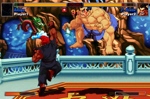 Street Fighter HD Remix Screens