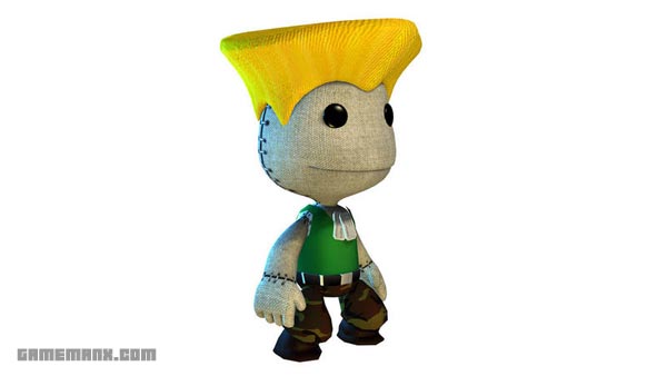Little Big Planet Street Fighter guile