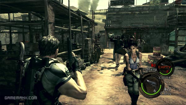Resident Evil 5 Demo screens