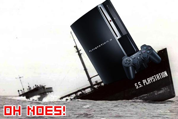 Playstation 3 Called Sinking Ship