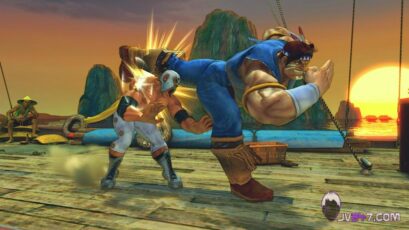 Super Street Fighter IV - T Hawk, Juri screenshot 1