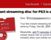 Netflix PS3 Instant Streaming Discs Shipped