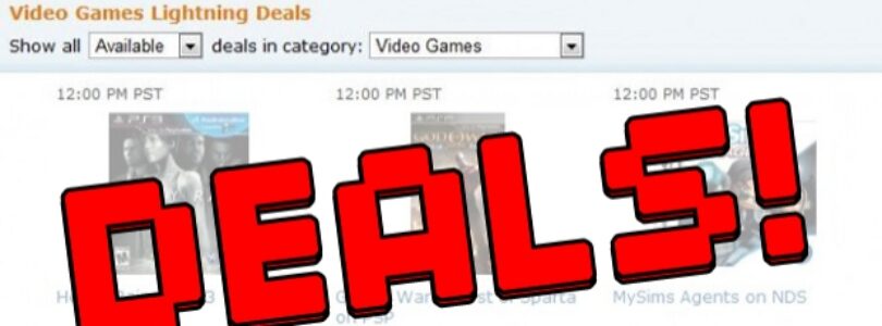 DEALZMANX: Amazon Gold Box Game Deals Today, Full List