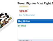 Street Fighter IV with Fight Stick for $29