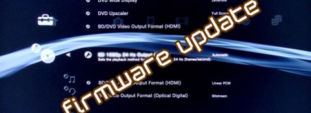 ps3 firmware